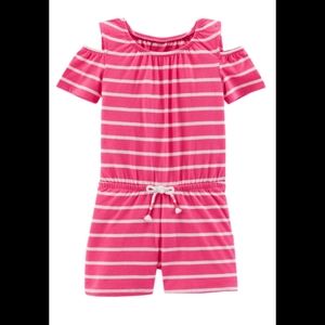 Toddler Girl Oshkosh Romper 2T Cold Shoulder
